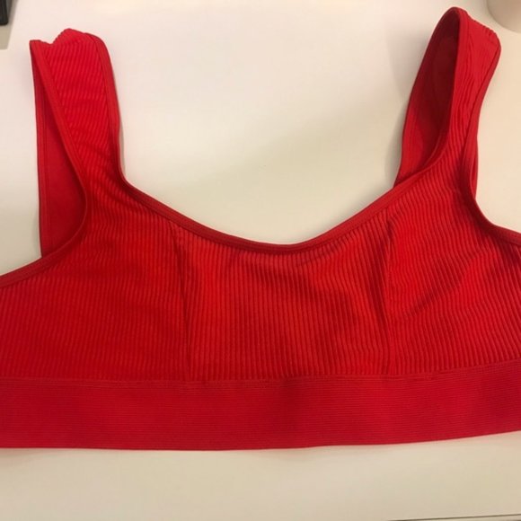 Frankie's Bikinis Red Swim Bikini - Picture 8 of 9